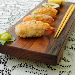 Rosewood sushi board